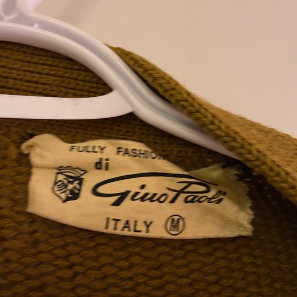 vintage made in italy cardigan with buttons & pockets - Picture 2 of 6